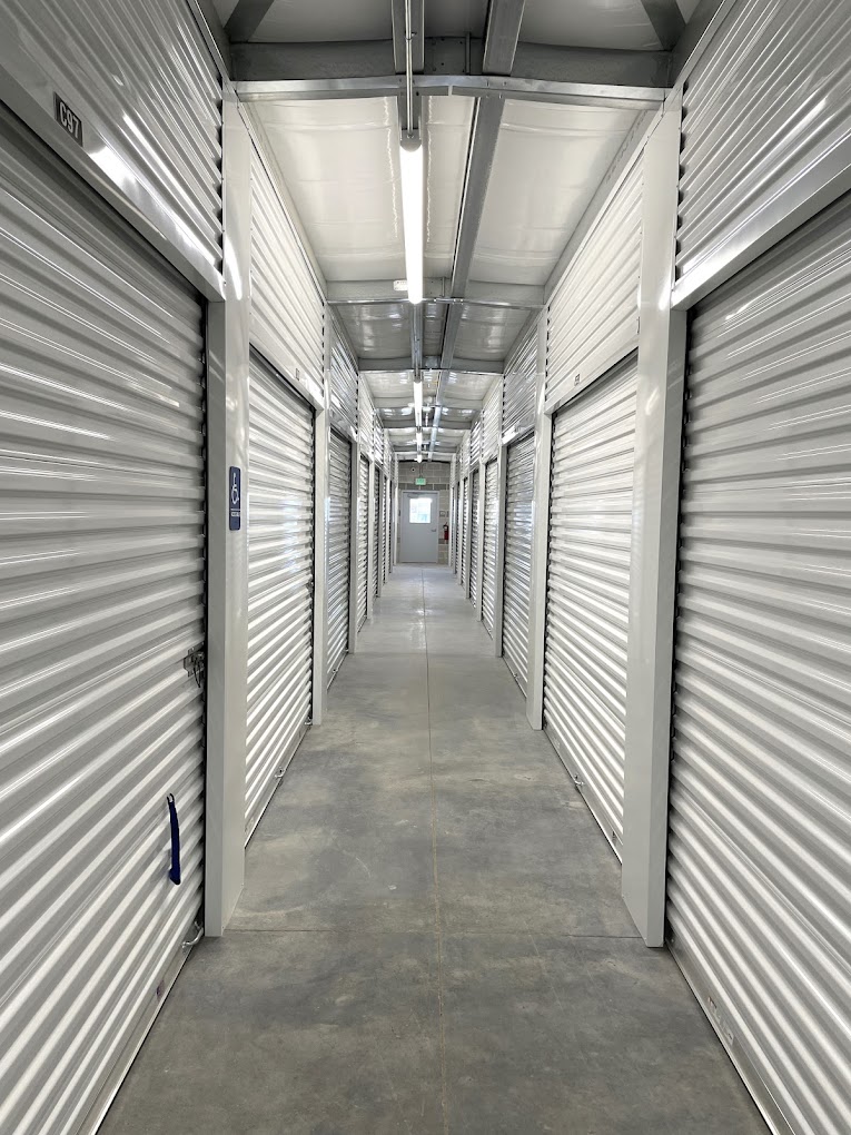 Interior storage hallway at Available Storage