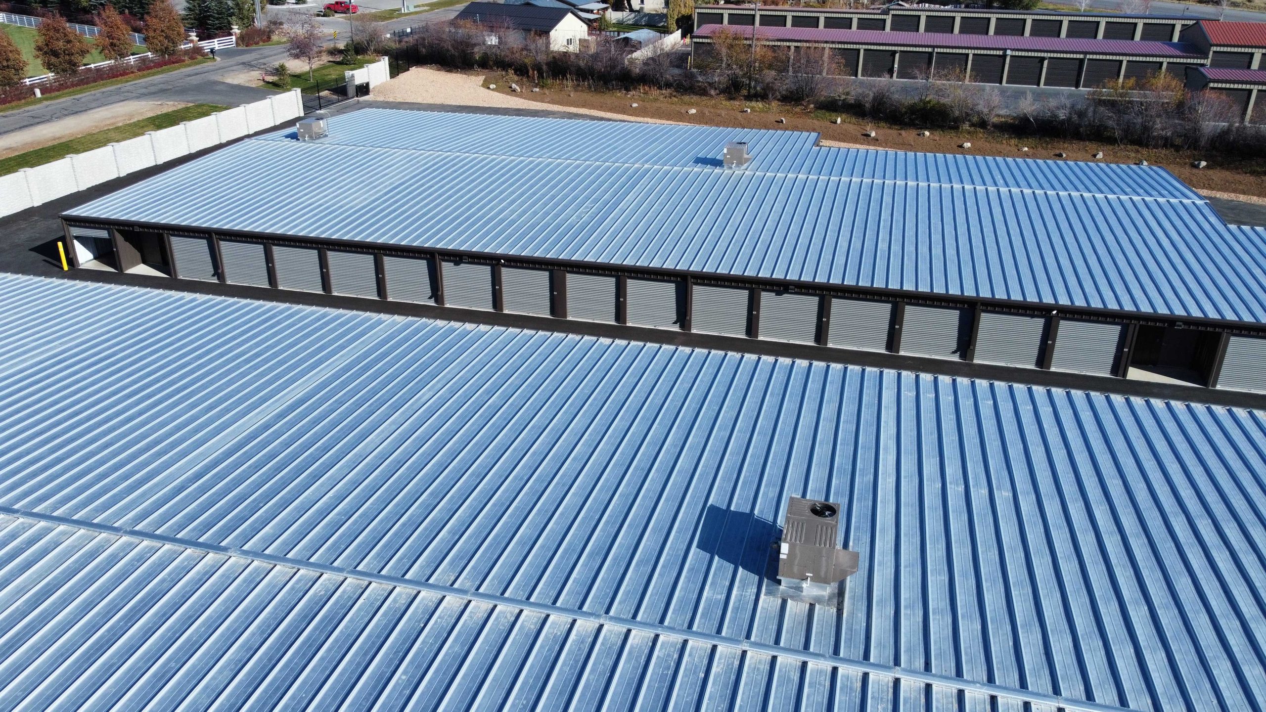 Roof and building layout at My Storage Charleston