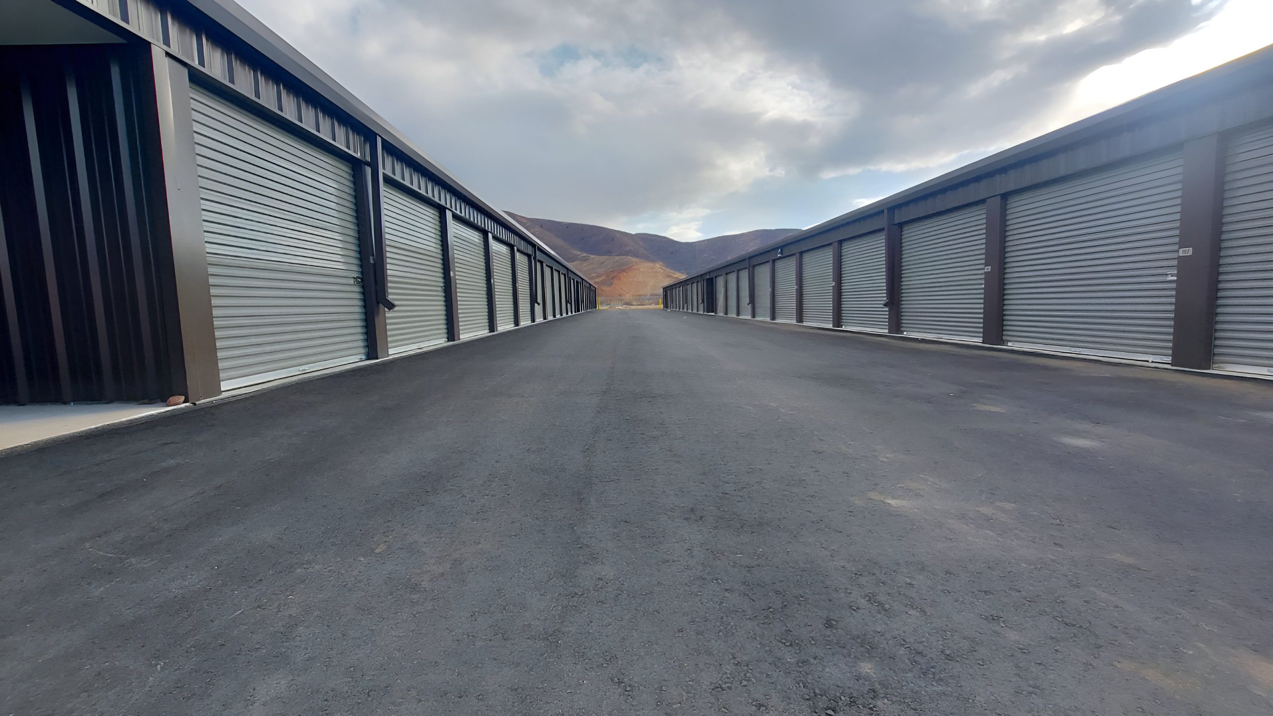 Drive-up storage alley at My Storage Charleston