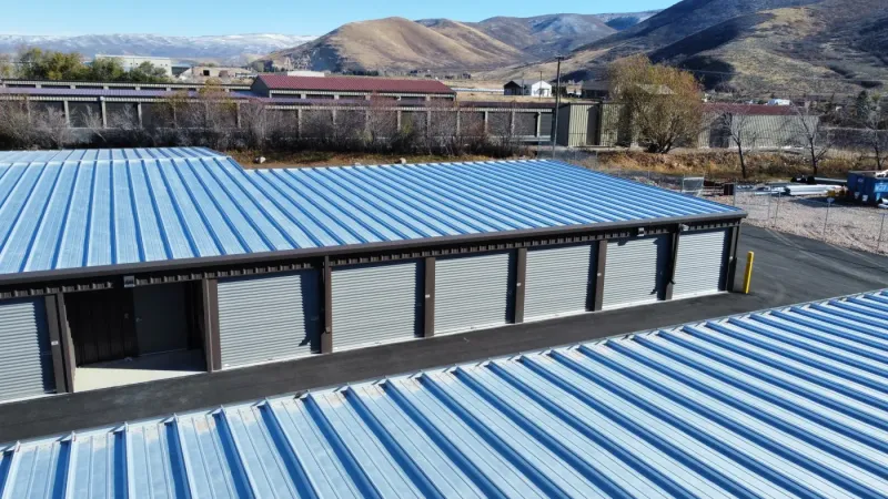 My Storage Charleston with the Wasatch Mountains