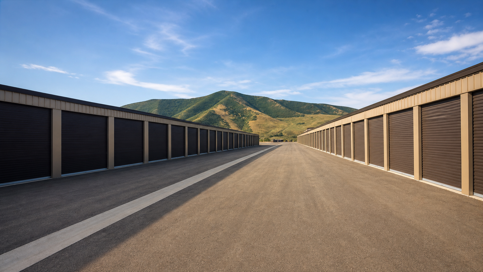 Coppertop Storage self-storage construction project in Charleston, UT