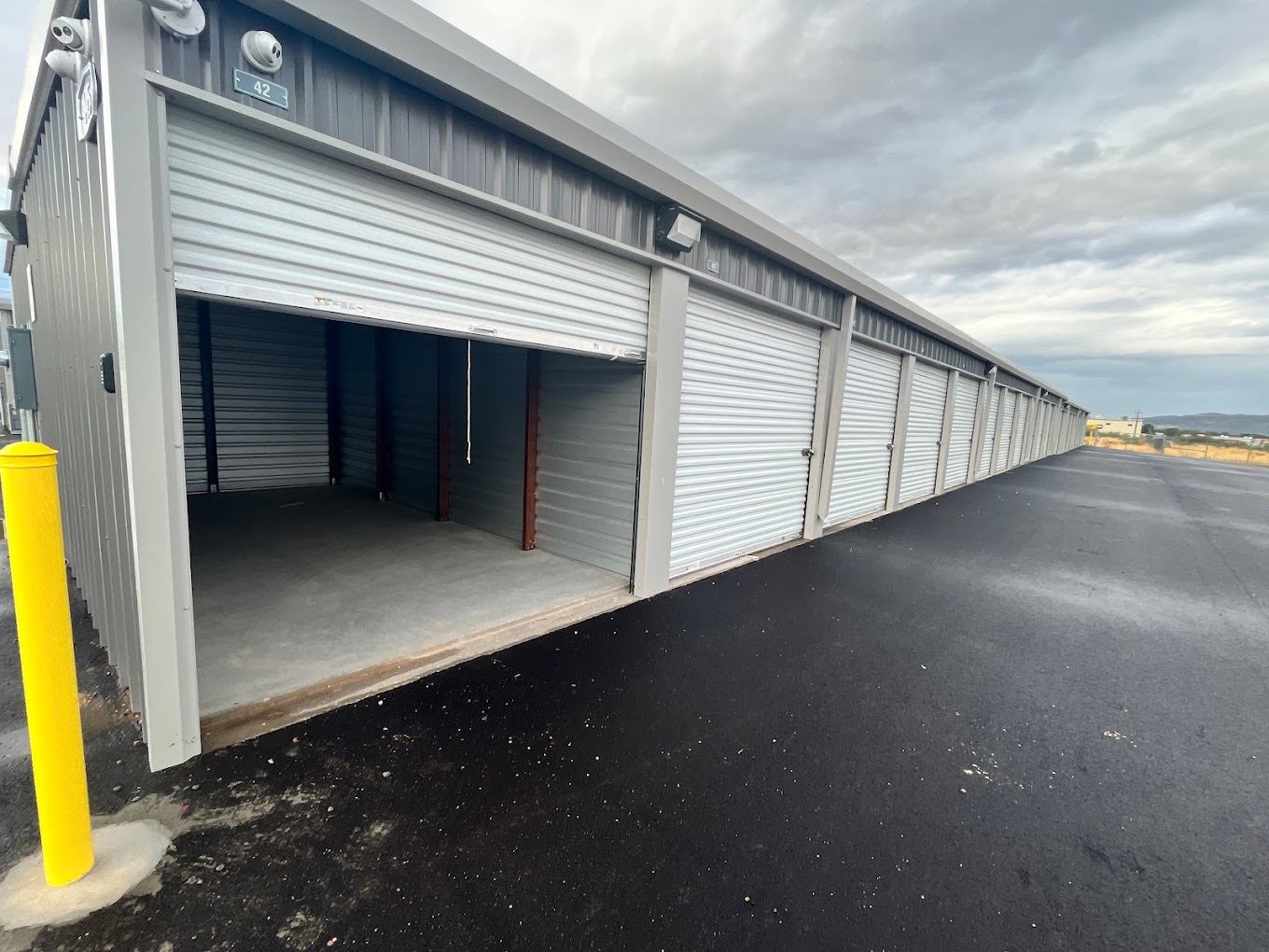 Drive-up units at EZ Storage Cedar City