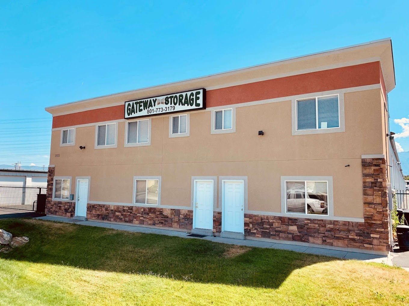 Gateway Storage self-storage construction project in Clearfield, UT