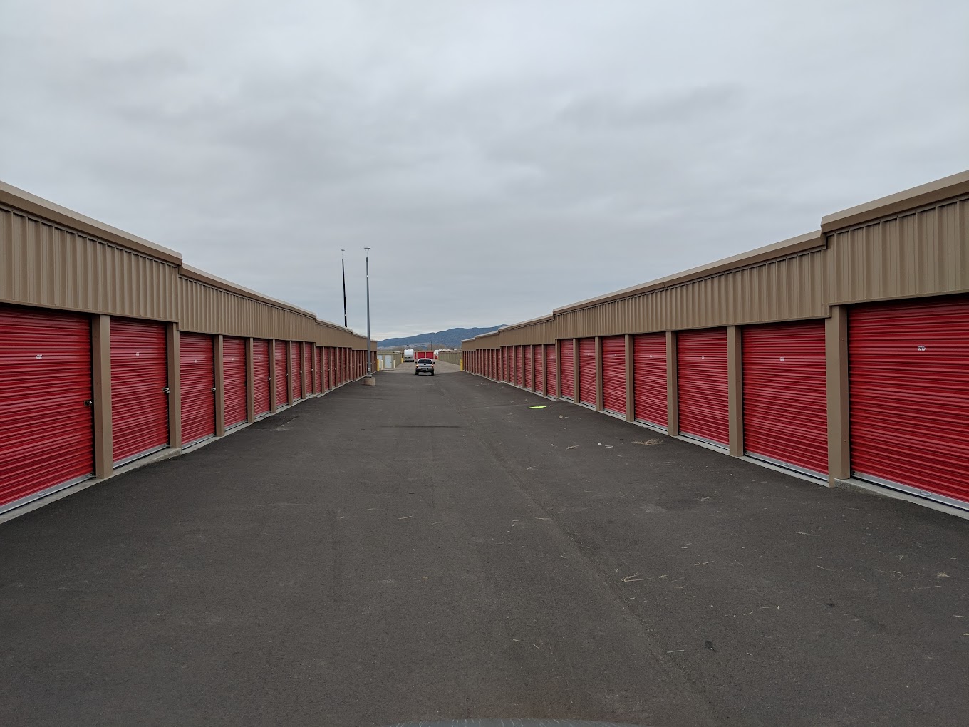 Thunderbird Storage self-storage construction project in Cedar City, UT