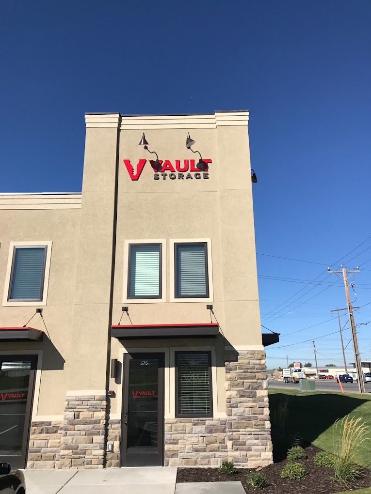 Drive-up storage units at Vault Storage Clearfield